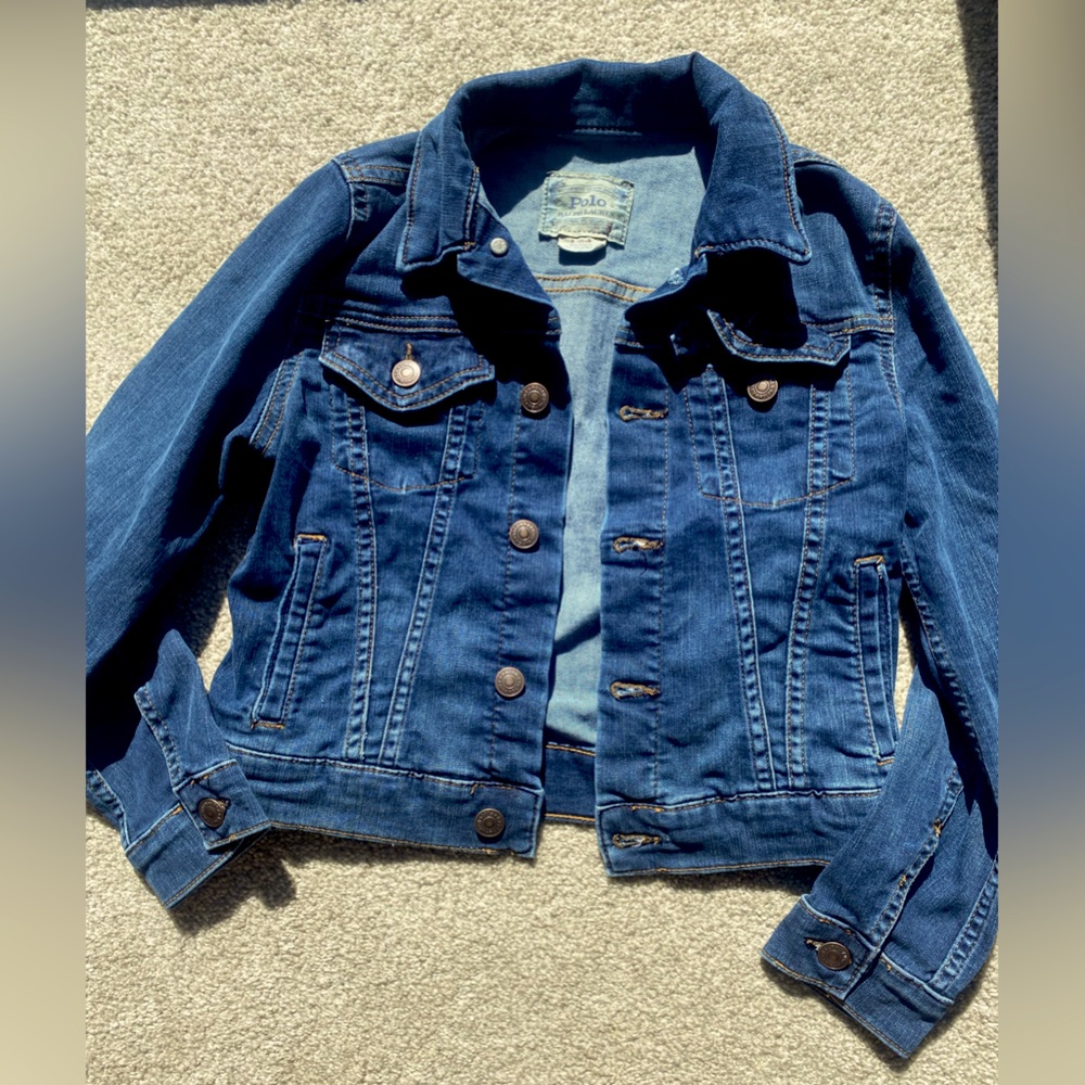 Vintage denim Polo by ralph lauren Jean Jacket
